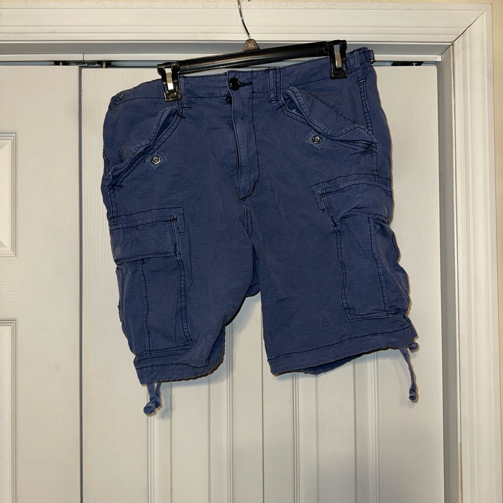 Polo Ralph Lauren navy cargo shorts size 32